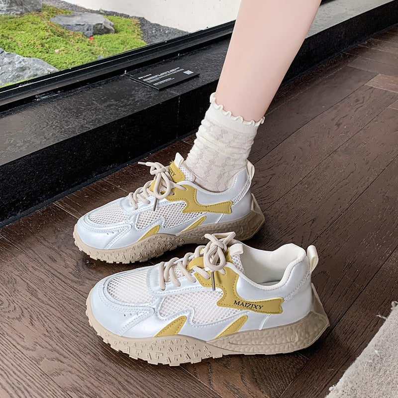 Dame Sporty Sneakers med åndbar mesh-overflade og slidstærkt profil Stilla