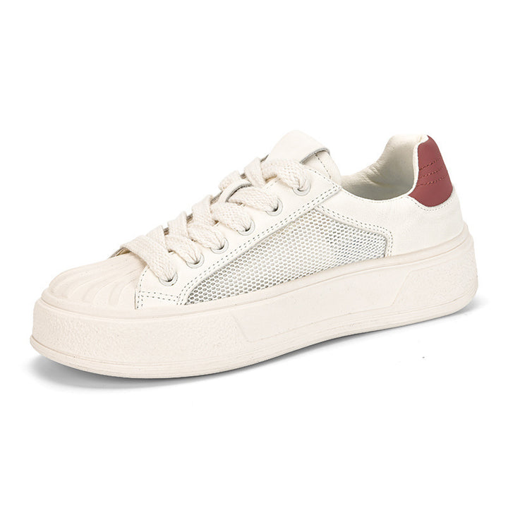 Dame High-Top Sport Sneakers med åndbare mesh-paneler og polstret fodseng Stilla