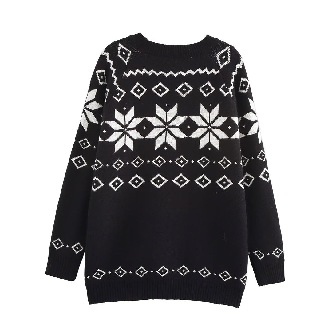 Femme Cozy Strik-Natkjole-Sæt Stilla