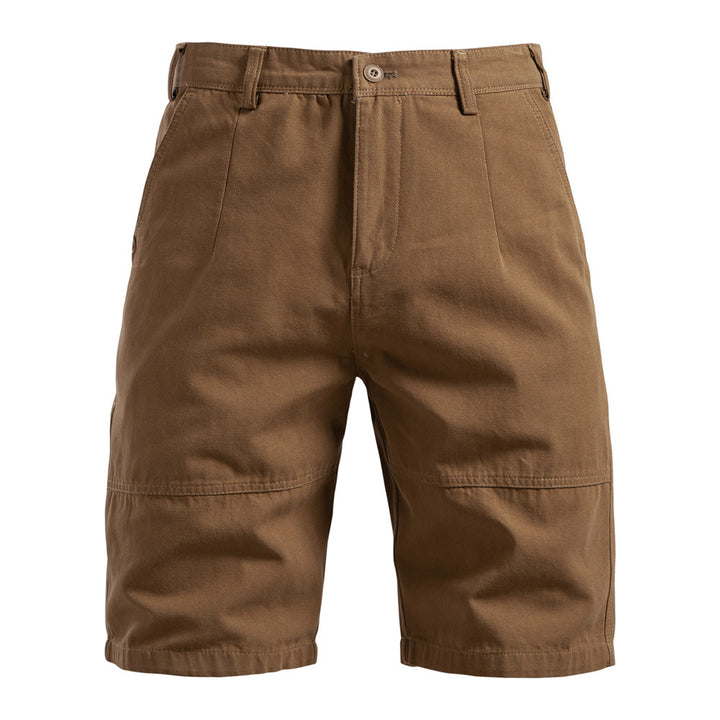 Herrer Cargo-Shorts med praktiske sidelommer og elastisk talje Stilla