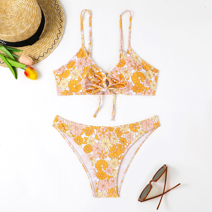 Dame Bikini-sæt med justerbare stropper og høj skæring Stilla