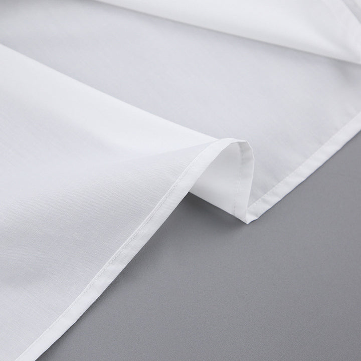 Dame Elegant Bluse med voluminøse Ærmer og moderne Krave Stilla