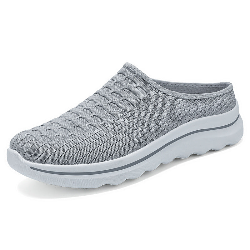 Dame Komfortable Slip-On Sneakers med åndbart overdæk og skridsikkert såleprofil Stilla