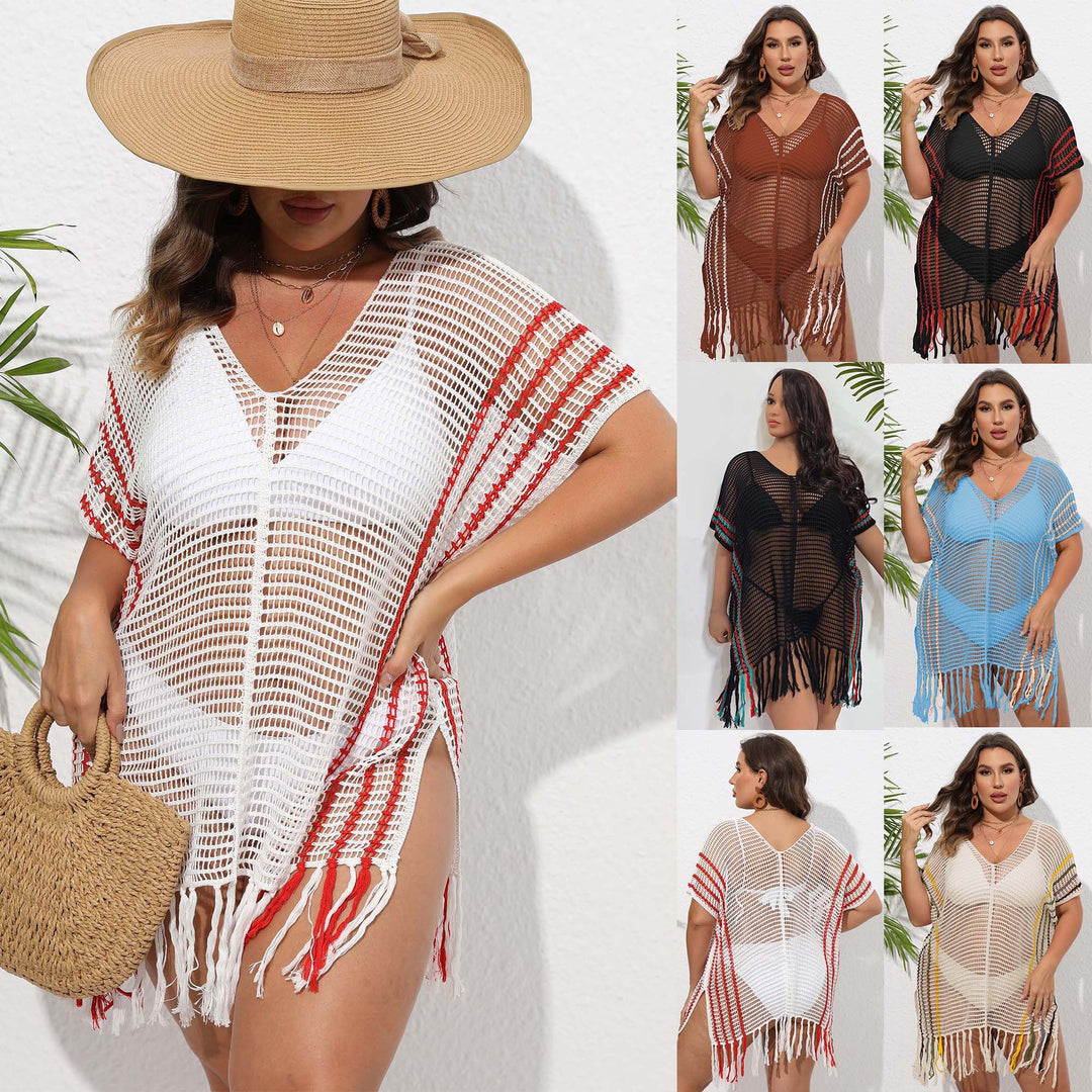 Dame Bohemian Mesh Strandtunika Stilla