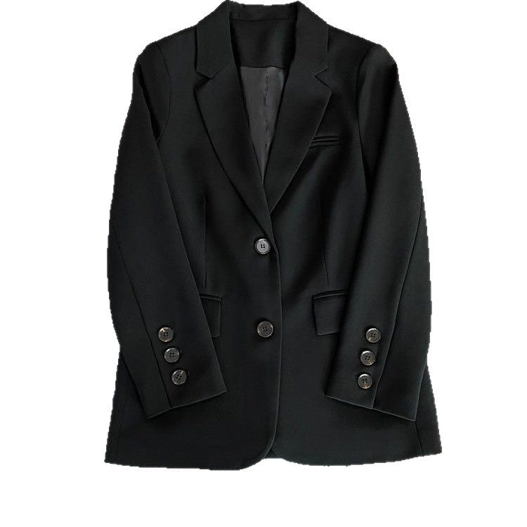 Kvinders elegant blazer med fashionable snit og dekorative knapper Stilla