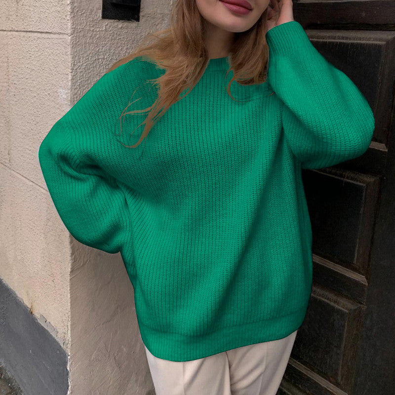 Dame Oversized Pullover i høj kvalitet strik Stilla