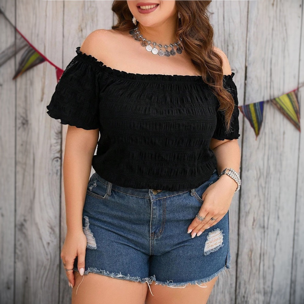 Dame Off-Shoulder Bluse Skovae