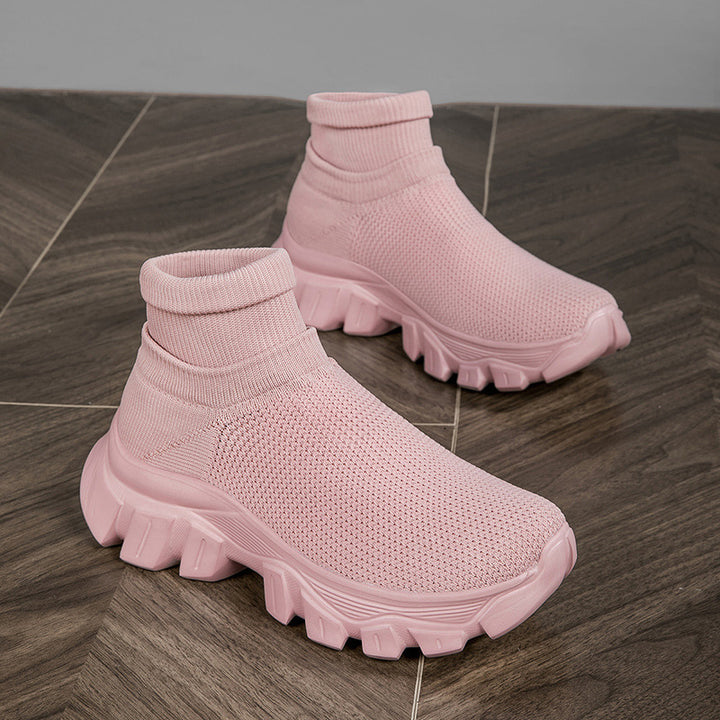 Damer High-Top Åndbare Fitness Sneakers Stilla