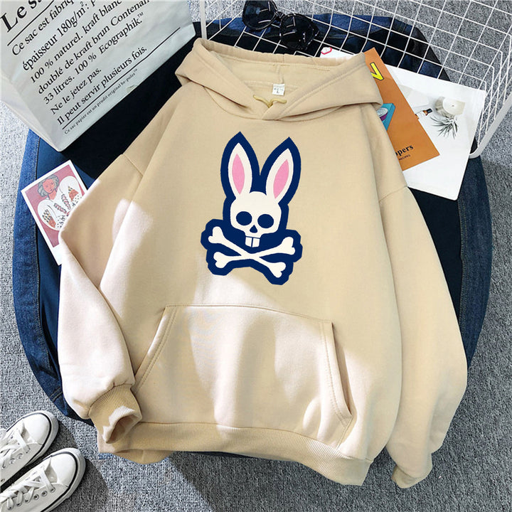 Kvinders hoodie med eksklusivt grafisk design Skovae