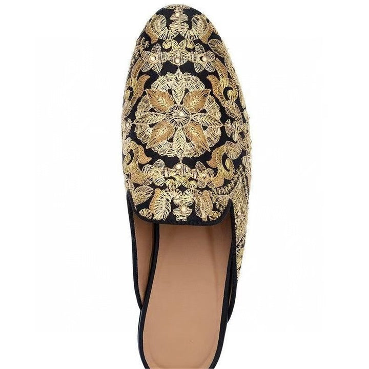 Femme Artisanal Bestickte Mules Stilla