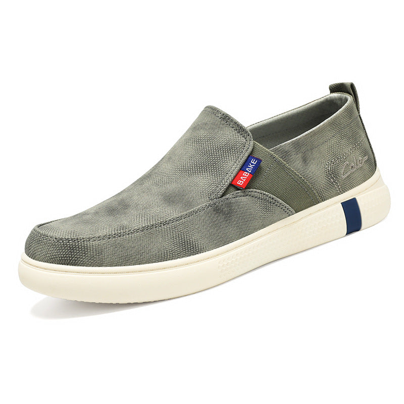 Herrer Behagelige Slip-On Fritidssko med elastisk overdel og støddæmpende sål Stilla