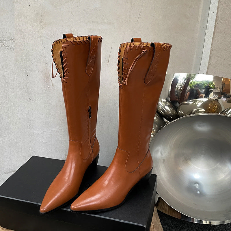Femme Sleek Hælknæhøje Støvler Stilla