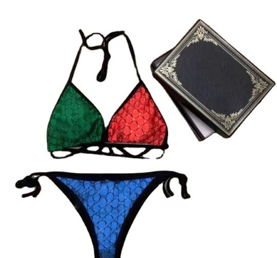 Dame bikini-sæt lavet af højkvalitets, farverigt mesh fra Stilla