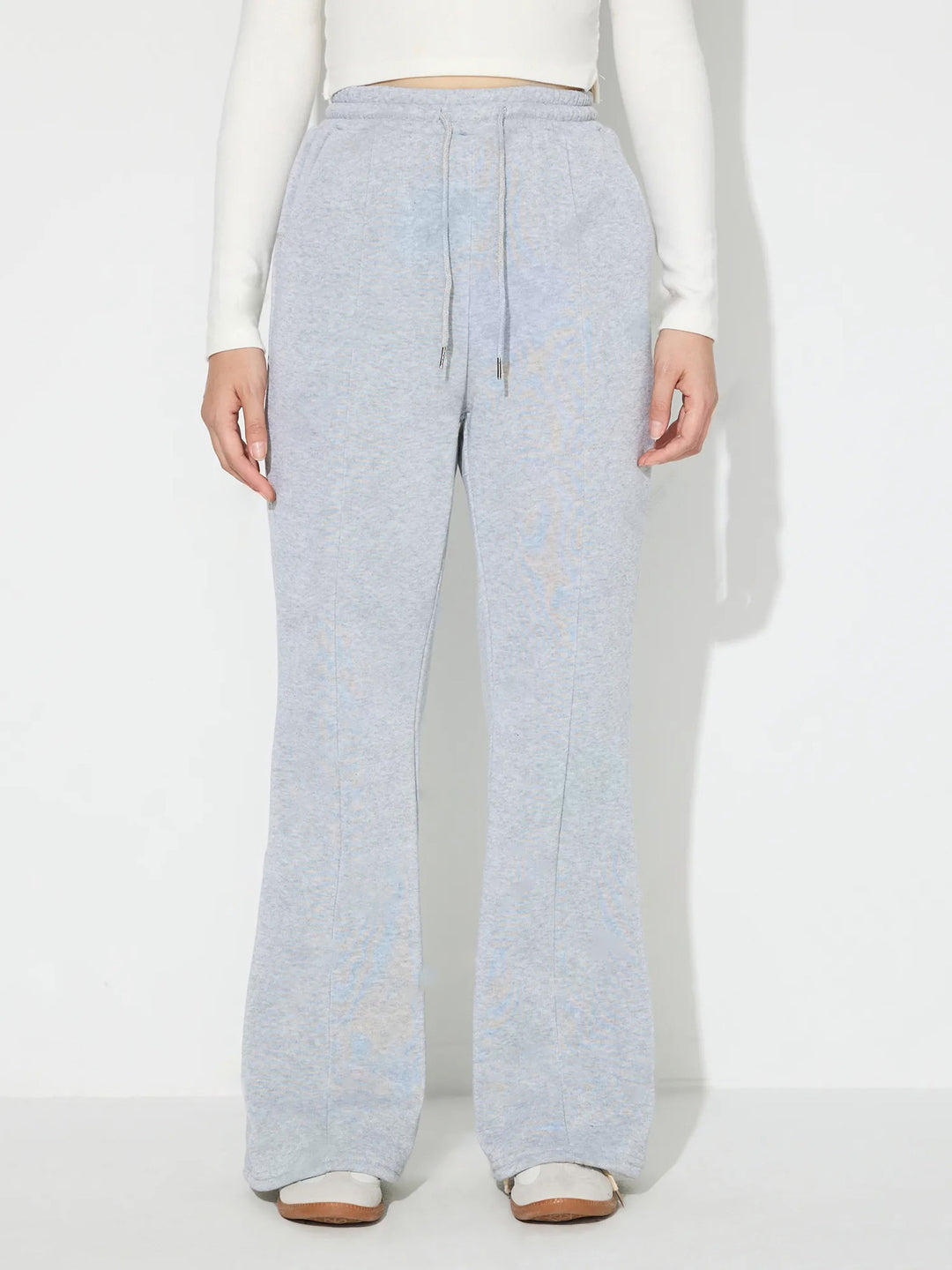 Kvinders løse casual bukser i urban stil med elastisk talje og praktiske lommer Stilla