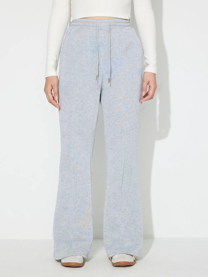 Kvinders løse casual bukser i urban stil med elastisk talje og praktiske lommer Stilla