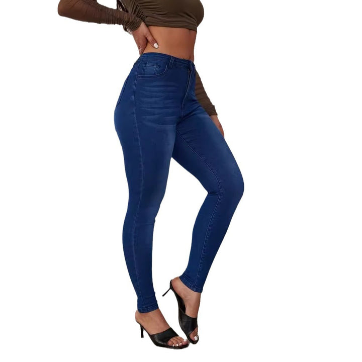 Dame Højtaljede Skinny Jeans med figurformende Effekt Stilla