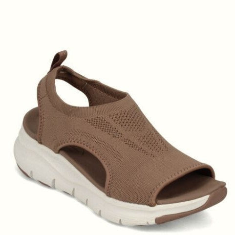 Dame Slip-On Sandaler med elastisk Mesh-Overmateriale og dæmpende Såle Stilla