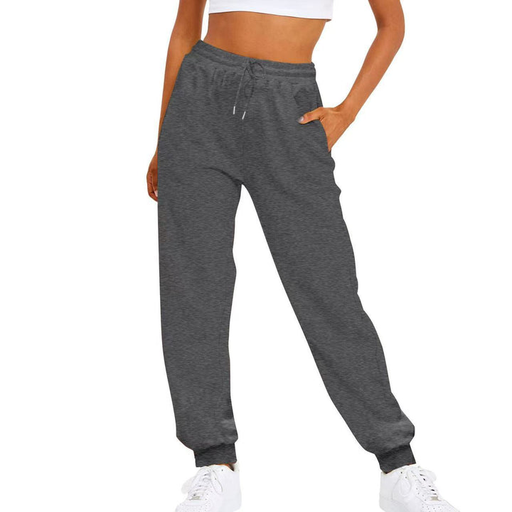 Kvindernes komfortable joggingbukser med elastisk talje og sidelommer Skovae