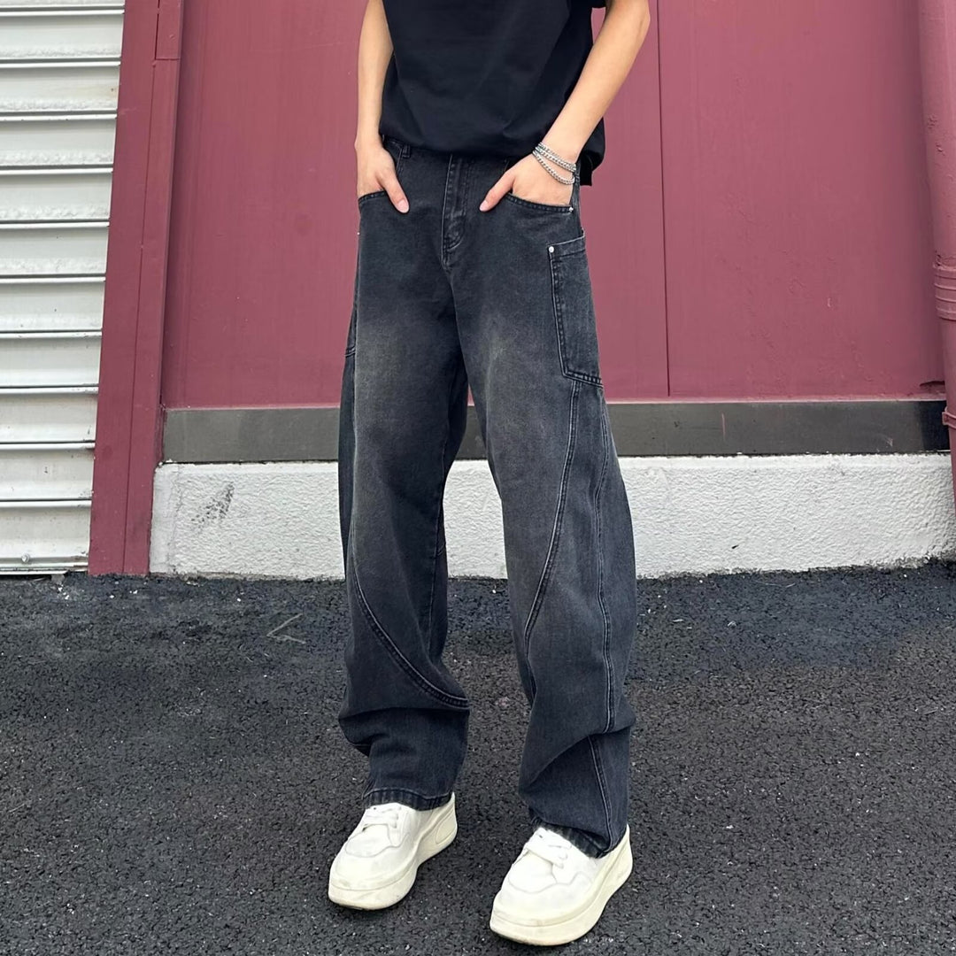Dame løse jeans i urban stil med moderne snit og praktiske lommer Stilla