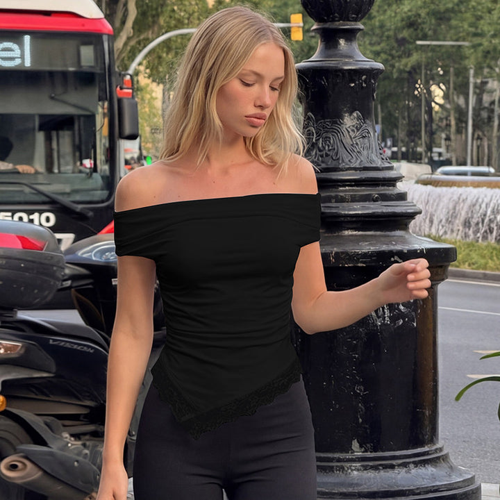 Dame Charmerende Off-Shoulder Top Skovae