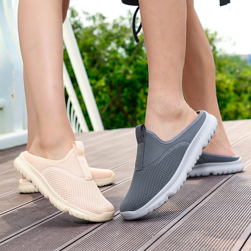 Dame åndbare Slip-On Aqua Sneakers Stilla
