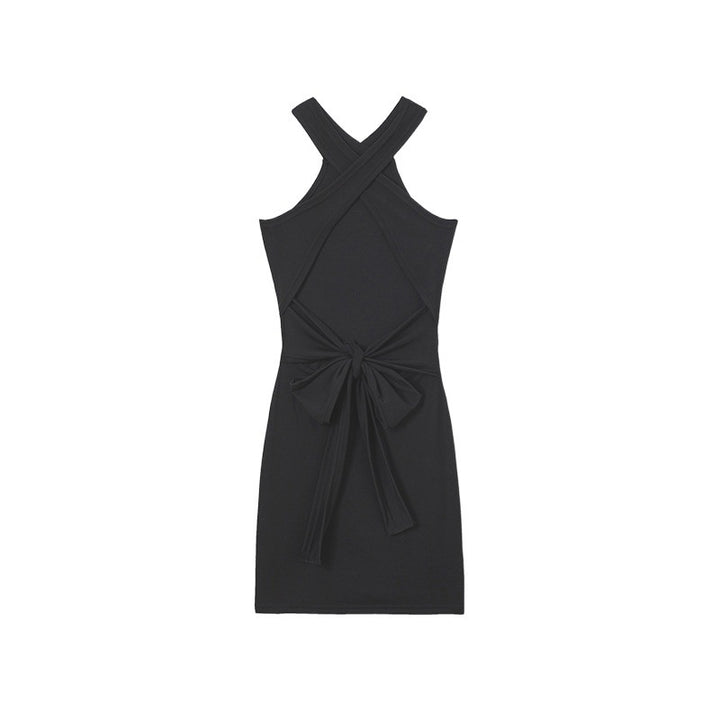 Dame Knotedetail Bodycon Kjole Stilla