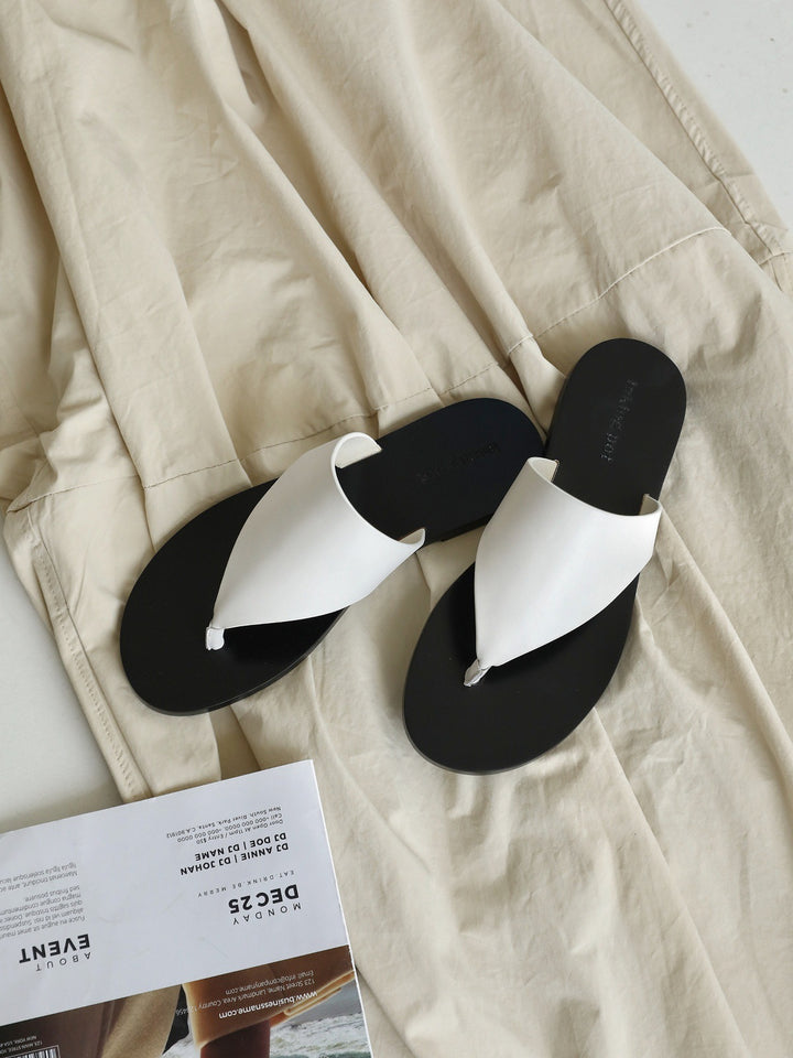 Dame Minimalistiske Åbne Tå Slide Sandaler Stilla