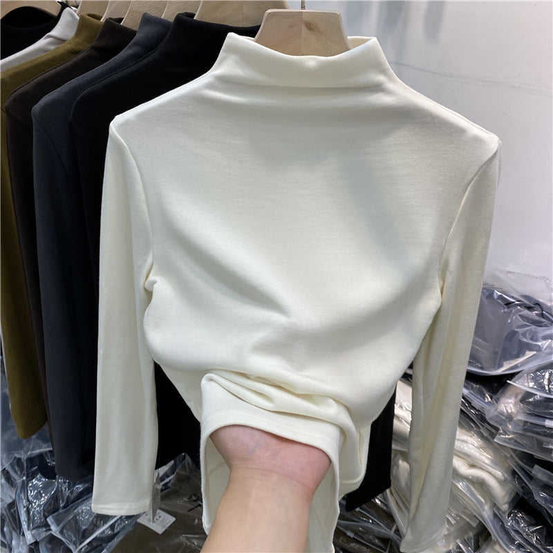 Femme Rullekrave Langærmet T-shirt Stilla