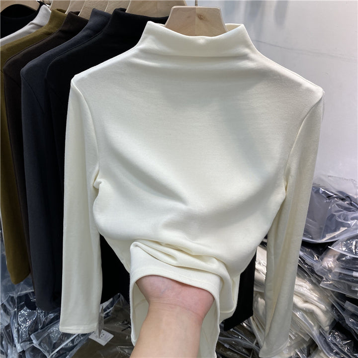 Femme Rullekrave Langærmet T-shirt Stilla