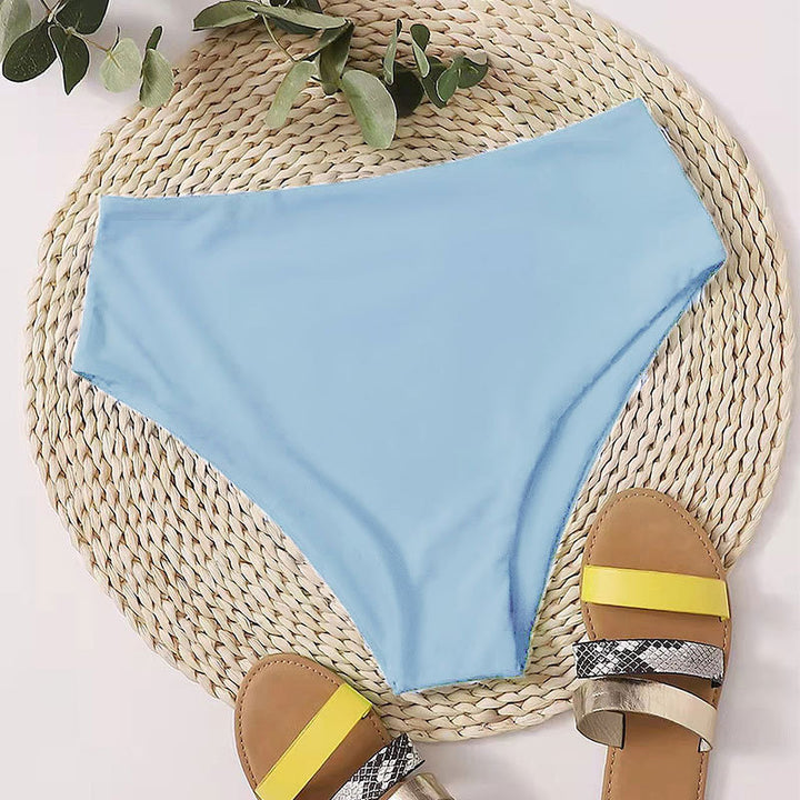 Dame Højskåret Bikini-Bund med elegant Talje Skovae