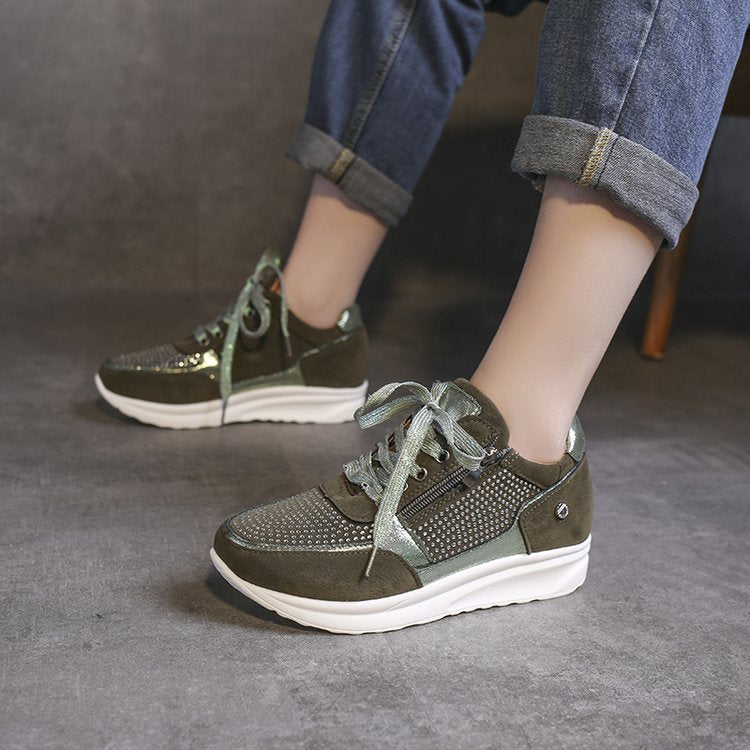 Damer Sporty Sneakers med åndbart netmateriale og behagelig støddæmpning Stilla