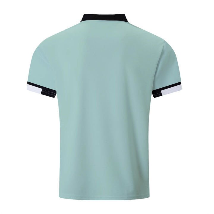 Herrer Poloshirt med kontrastfarver og moderne snit Stilla