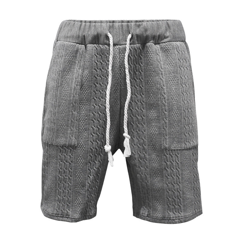 Herren Cargo-Shorts med struktureret design og praktiske sidelommer Stilla