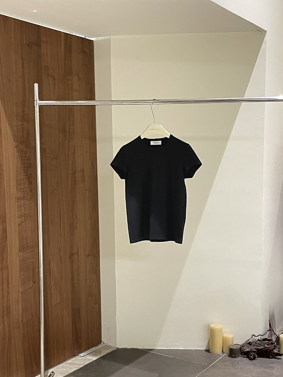 Dame Kortærmet T-Shirt i høj kvalitet, åndbart materiale med moderne snit Stilla