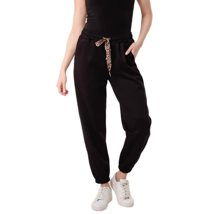 Dame Relaxed Fit Joggebukser med Snor Stilla