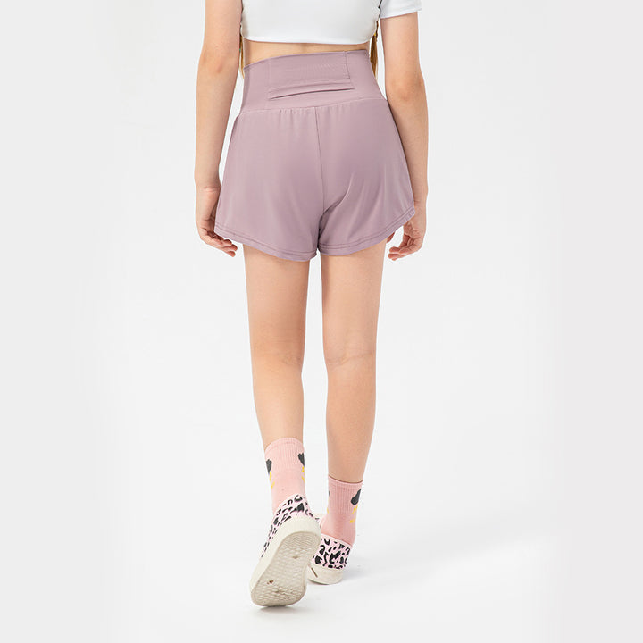 Dame Sportlige High-Waist Shorts med åndbare indsatser og behagelig pasform Stilla