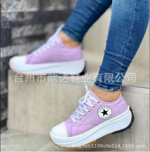 Dame sneakers med lysende såler og moderigtigt design Stilla