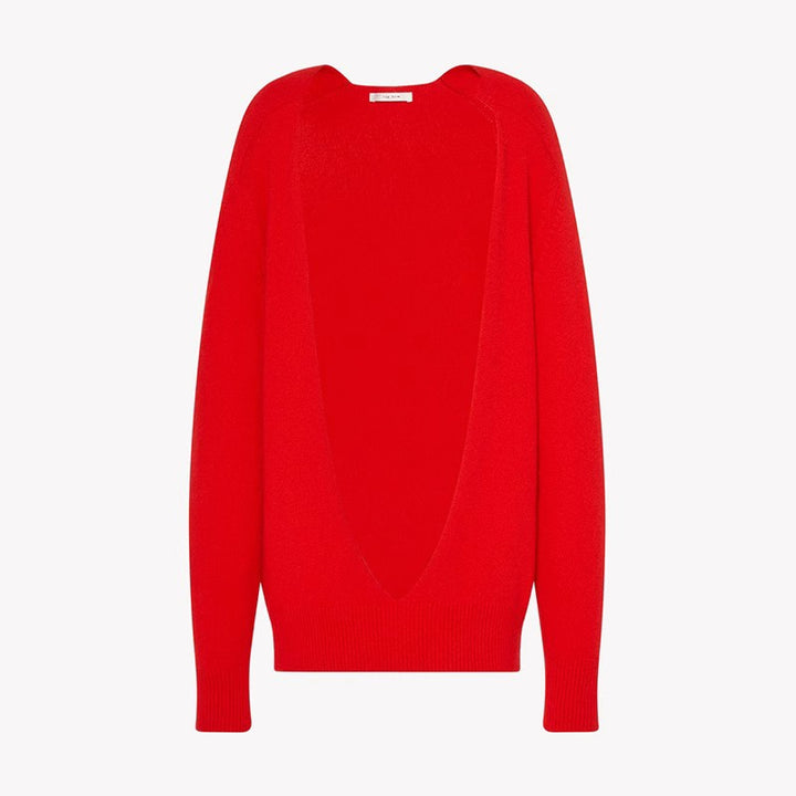 Kvinders stilfulde strikket cardigan med dyb V-hals Stilla