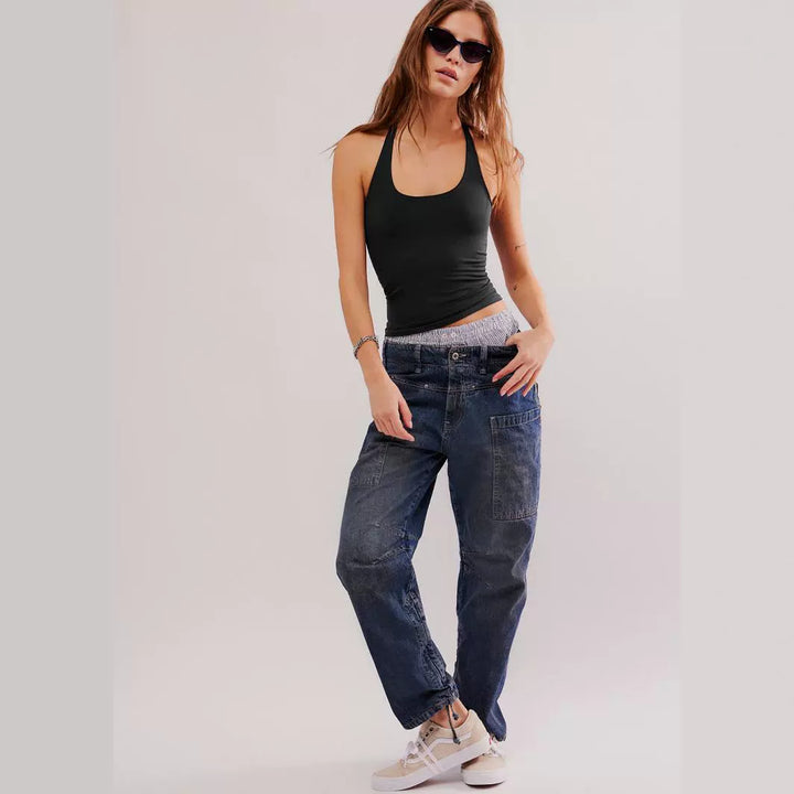 Dame Sporty Tanktop med trendy snit og høj bærekomfort Stilla