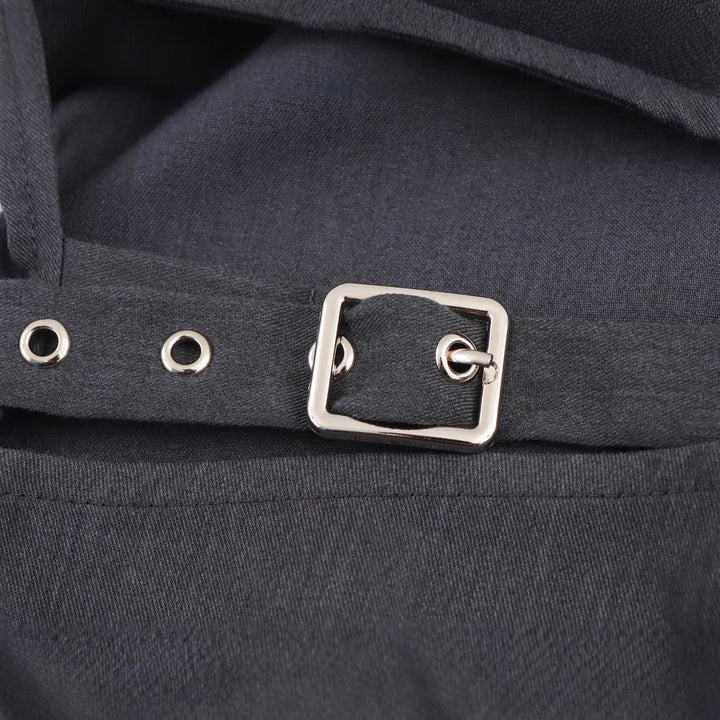 Femme Contemporary Cut Kjole med Rynke Detalje Stilla