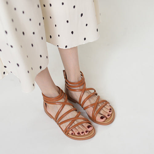 Dame gladiatorsandaler med elegant remdesign og komfortabel sål Stilla