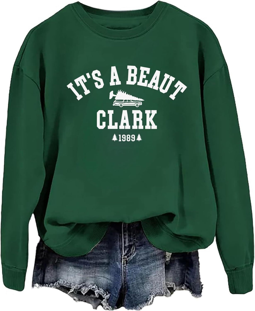 Kvinders sweatshirt med casual tekst og komfortabel pasform Stilla