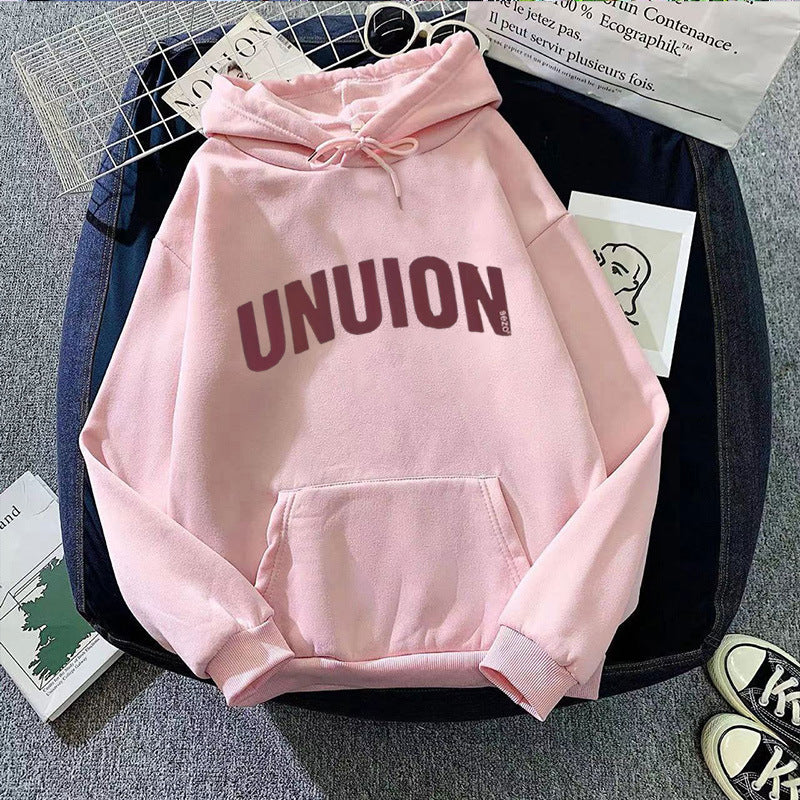 Kvinders hoodie med modern skrift Skovae 1772612799