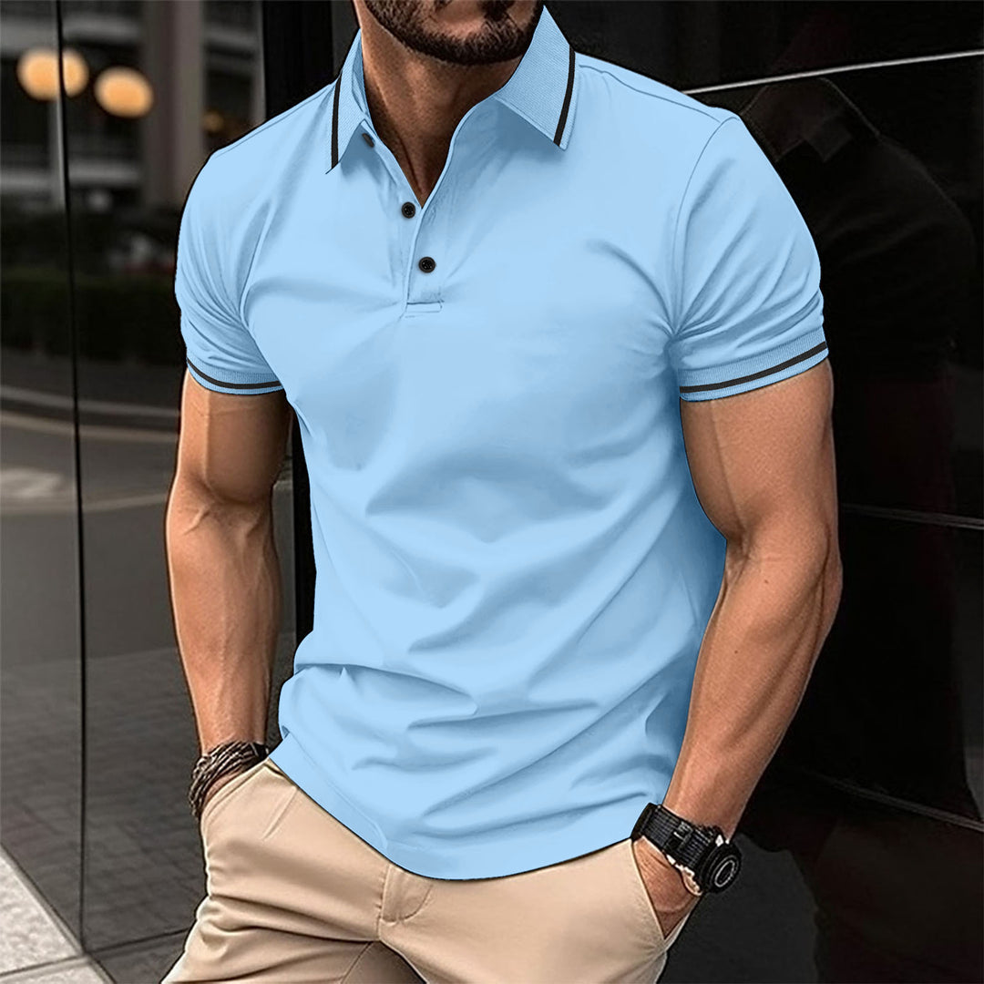 Herrer Polohemd Stilla