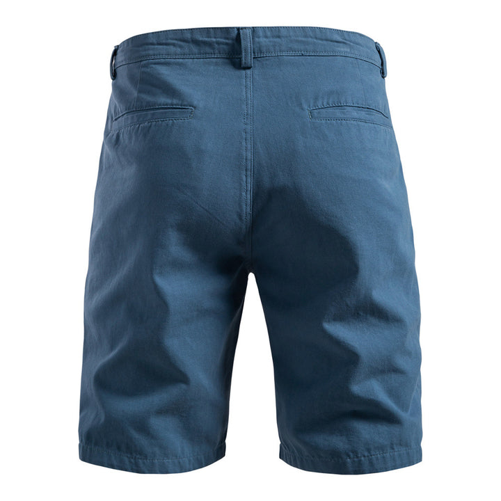 Herrer Cargo-Shorts med praktiske sidelommer og elastisk talje Stilla