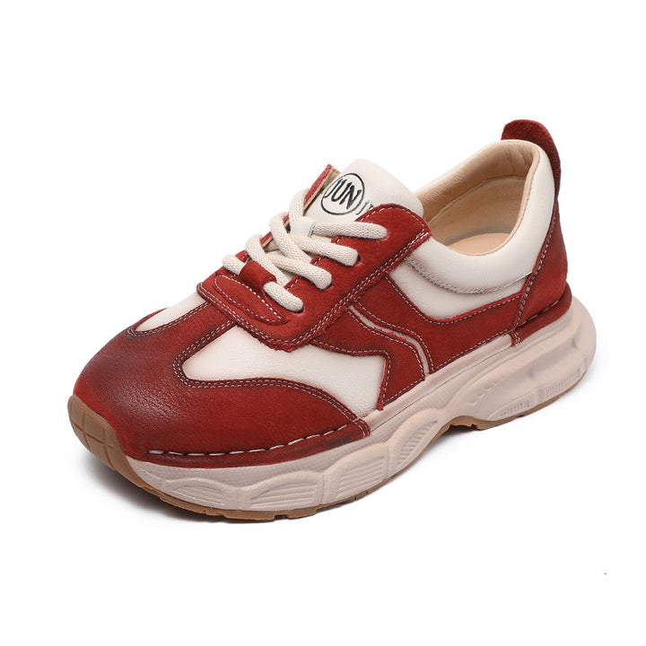Dame Stilfulde Chunky Platform Sneakers Stilla