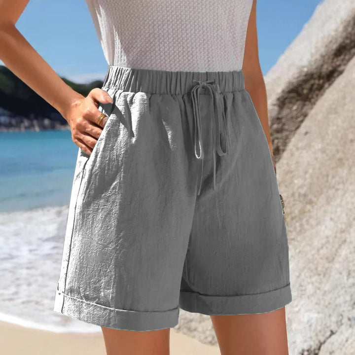 Dame Relaxed Fit Strandshorts Stilla