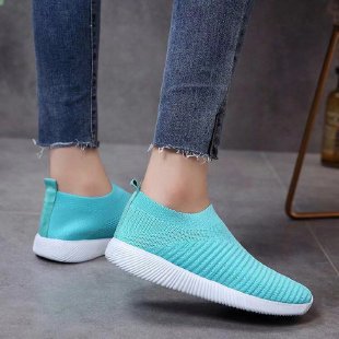 Dame Åndbare Slip-On Sneakers med ergonomisk design og fleksibel sål Stilla