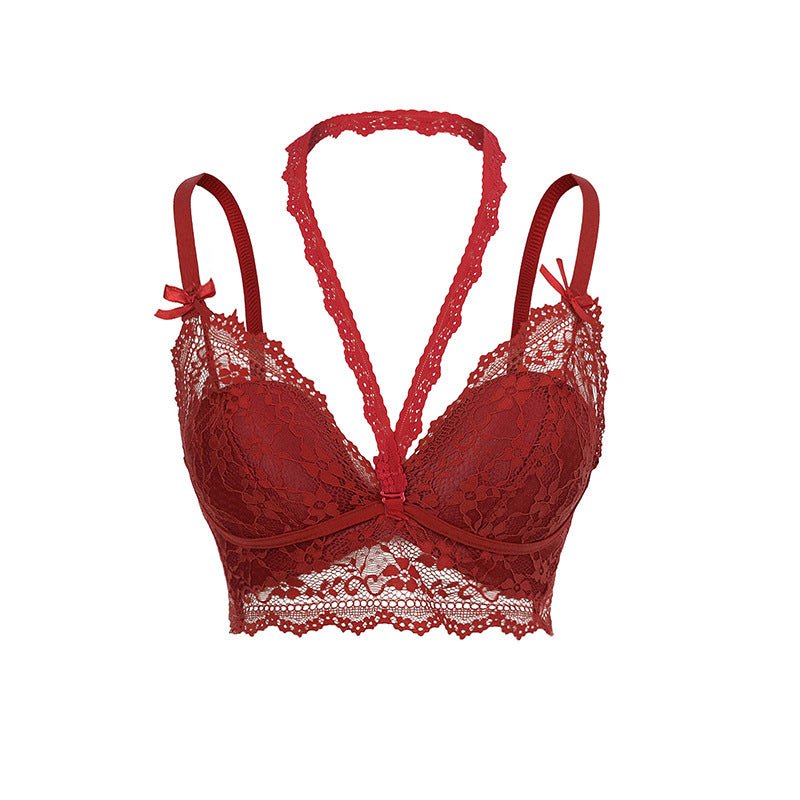 Dame Elegant Spids-BH med justerbare stropper Stilla