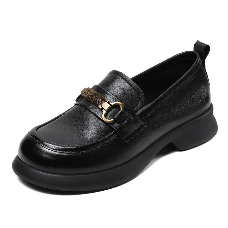 Dame Stilfulde blokhæl slip-ons med dekorativ kædedetalje Stilla